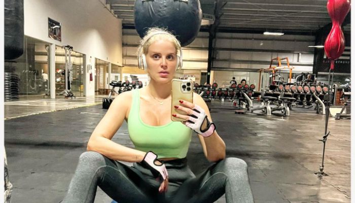 Malillany Marín at the Gym